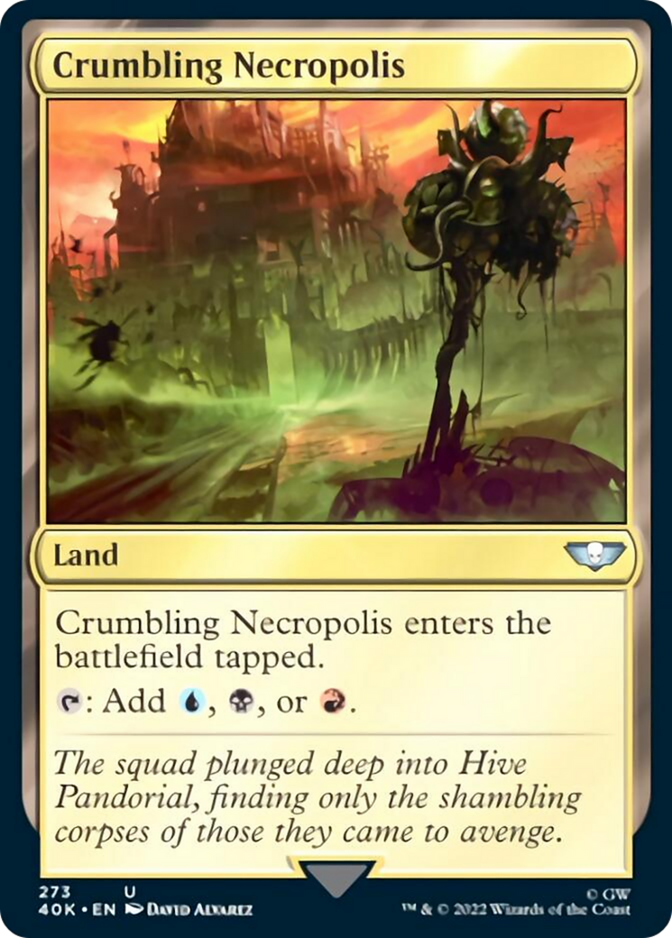 Crumbling Necropolis (273) [Universes Beyond: Warhammer 40,000]