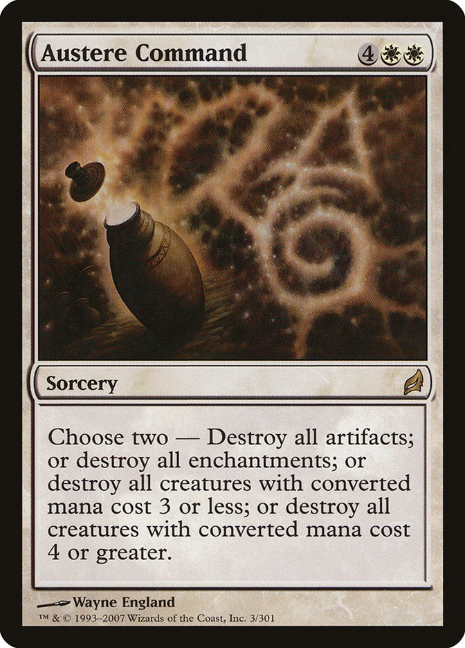 Austere Command (3) [Lorwyn]