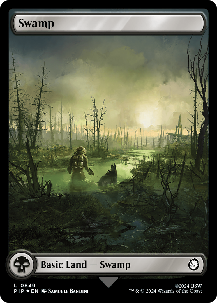Swamp (0849) (Surge Foil) (849) (Universes Beyond: Fallout)