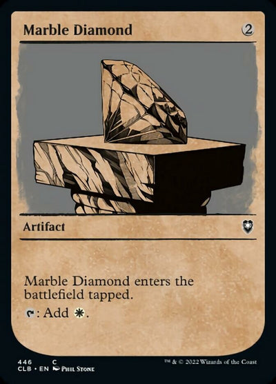 Marble Diamond (Showcase) (446) (Commander Legends: Battle for Baldur's Gate)