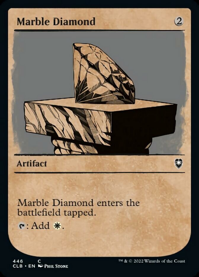 Marble Diamond (Showcase) (446) (Commander Legends: Battle for Baldur's Gate)