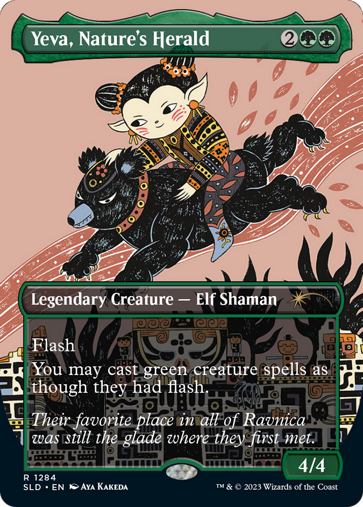 Yeva, Nature's Herald (1284) (Secret Lair Drop Series)