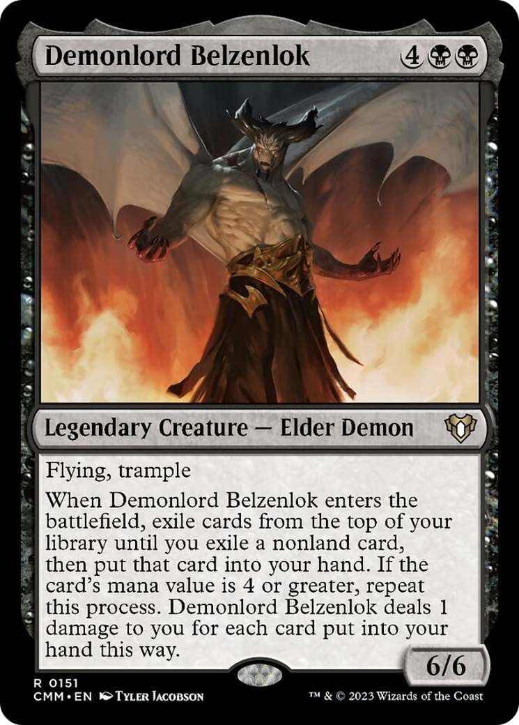 Demonlord Belzenlok (151) [Commander Masters]