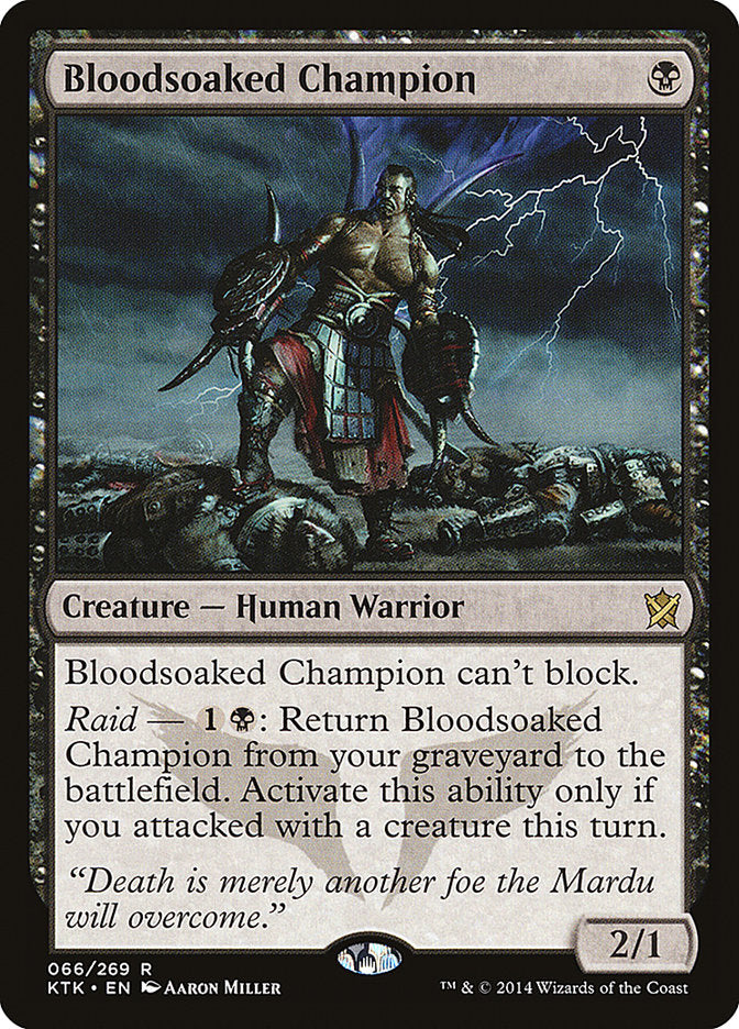 Bloodsoaked Champion (66) [Khans of Tarkir]
