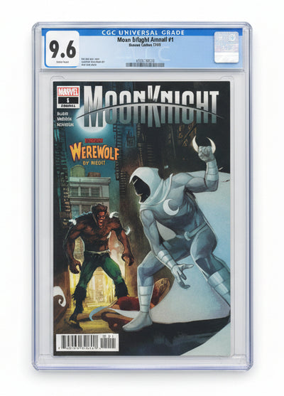 Moon Knight Annual #1 (2022) CGC 9.6 NM+ Werewolf by Night Marvel Comics