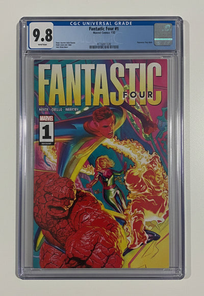 Fantastic Four #1 (2022) Fanatic Four Variant CGC 9.8 NM/M Marvel Comics