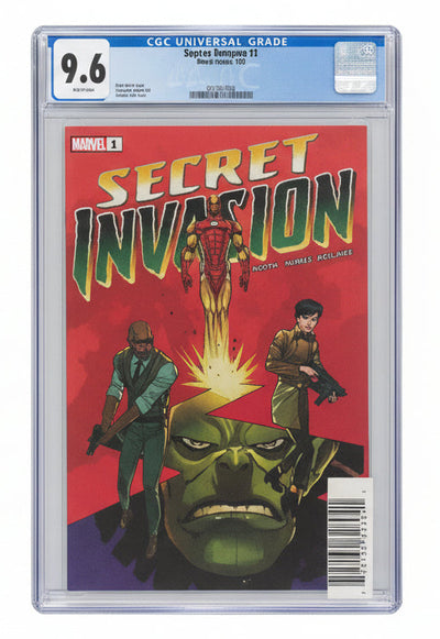 Secret Invasion #1 CGC 9.6 NM+ Marvel Comics 2008 Comic