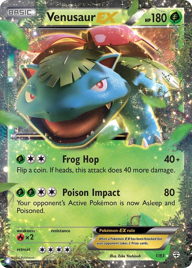 Image for Venusaur EX (1/83) [Generations] - Pokemon