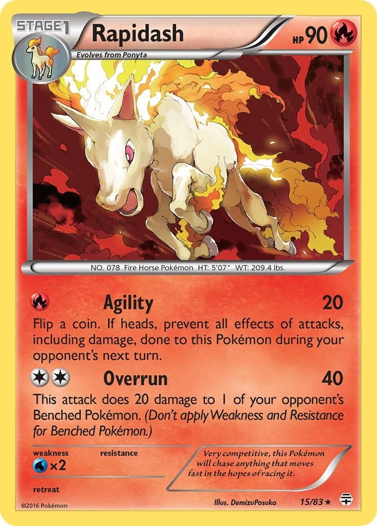 Image for Rapidash (15/83) [Generations] - Pokemon