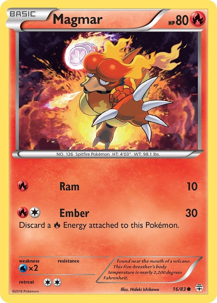 Image for Magmar (16/83) [Generations] - Pokemon