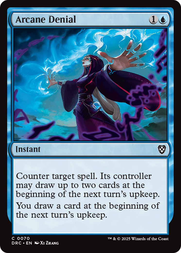 Arcane Denial (70) [Aetherdrift]