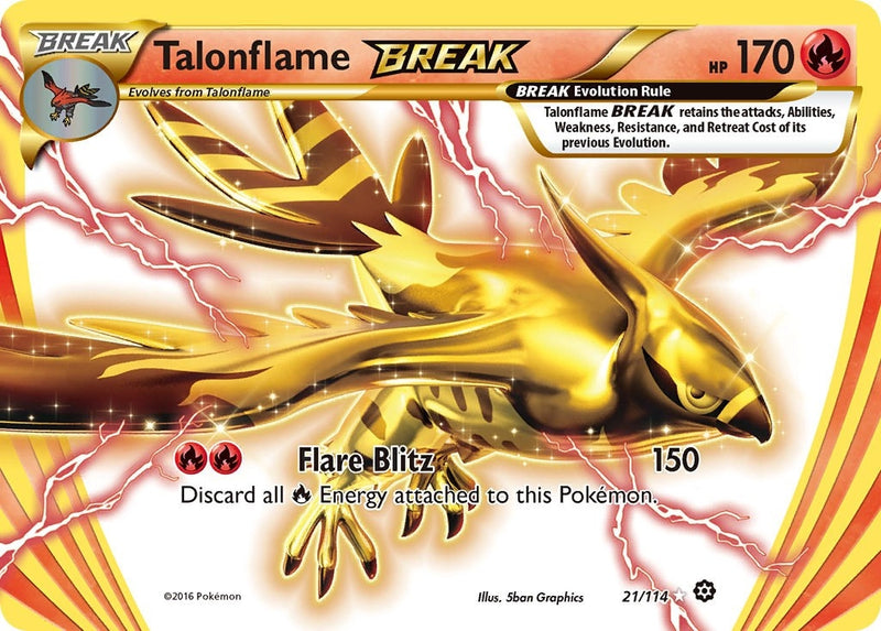 Image for Talonflame BREAK (21/114) [XY - Steam Siege] - Pokemon