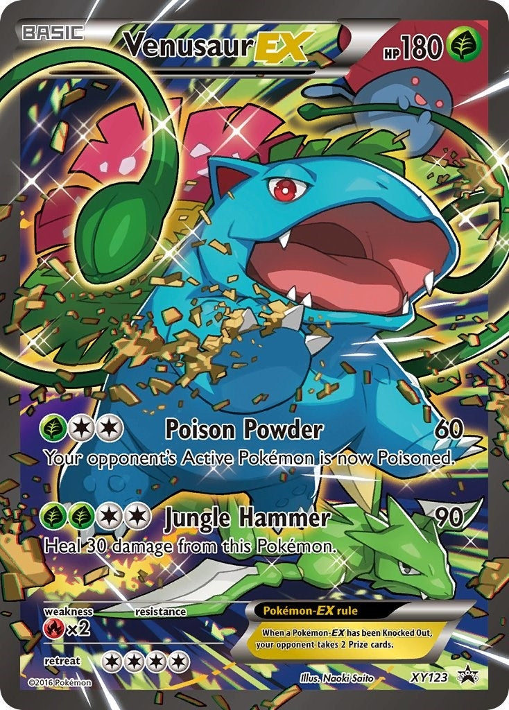 Venusaur EX (XY123) [XY: Black Star Promos]