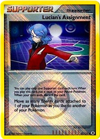 Image for Lucian's Assignment - 92/111 (League Promo) (092/111) [League & Championship Cards] - Pokemon
