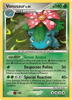 Image for Venusaur (DPPt Supreme Victors) (013/147) [Deck Exclusives] - Pokemon