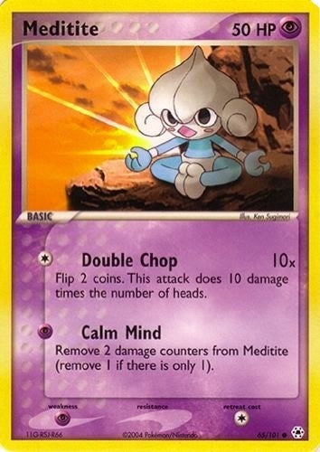 Image for Meditite (65) [EX Battle Stadium] - Pokemon
