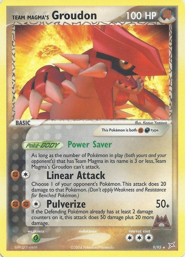 Image for Team Magma's Groudon - 9/95 (EX Team Magma vs Team Aqua) (009/095) [Deck Exclusives] - Pokemon