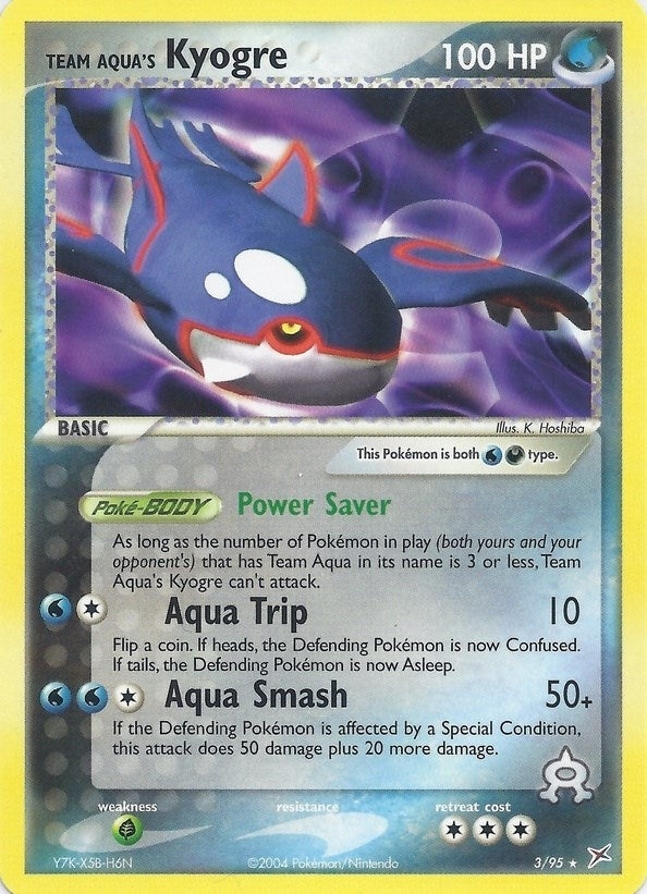 Image for Team Aqua's Kyogre - 3/95 (EX Team Magma vs Team Aqua) (003/095) [Deck Exclusives] - Pokemon