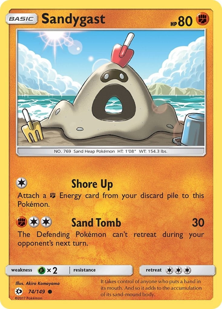 Image for Sandygast (74/149) [SM Base Set] - Pokemon