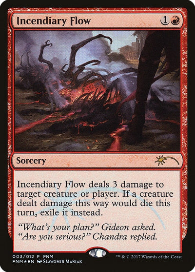 Incendiary Flow (3) (FNM Promos)