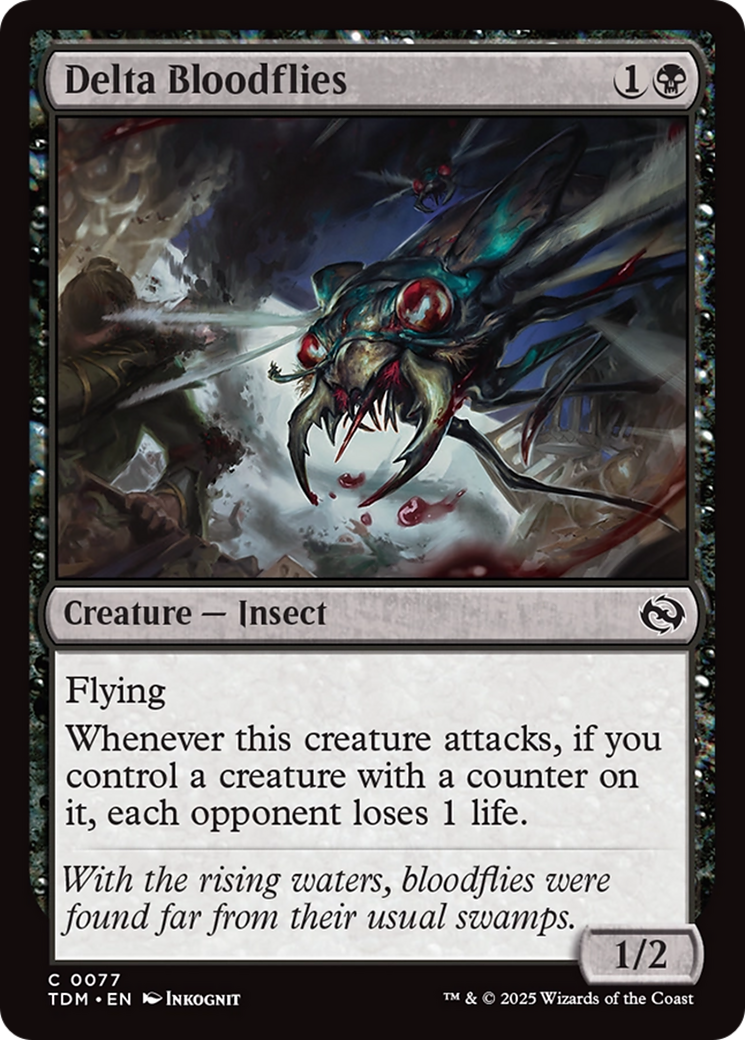 Delta Bloodflies (77) (Tarkir: Dragonstorm)