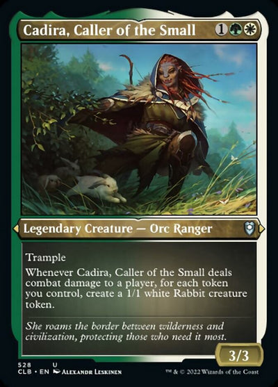 Cadira, Caller of the Small (Foil Etched) (528) (Commander Legends: Battle for Baldur's Gate)