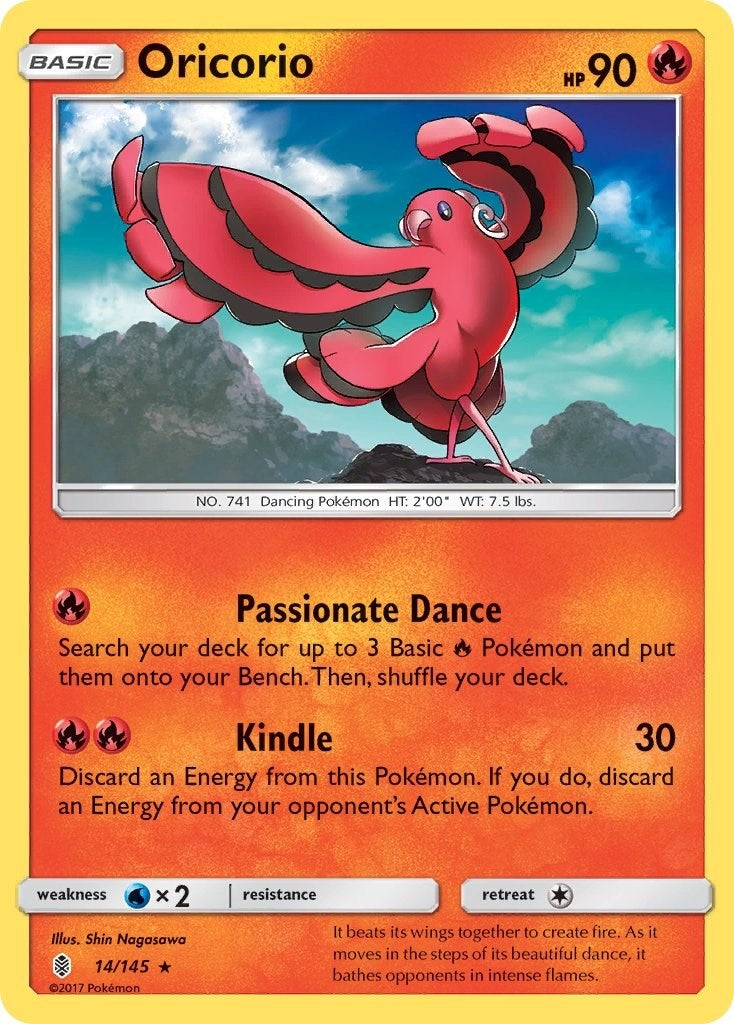 Image for Oricorio (14) (14/145) [SM - Guardians Rising] - Pokemon