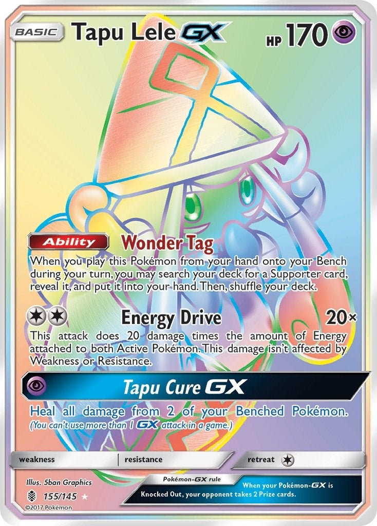 Image for Tapu Lele GX (Secret) (155/145) [SM - Guardians Rising] - Pokemon