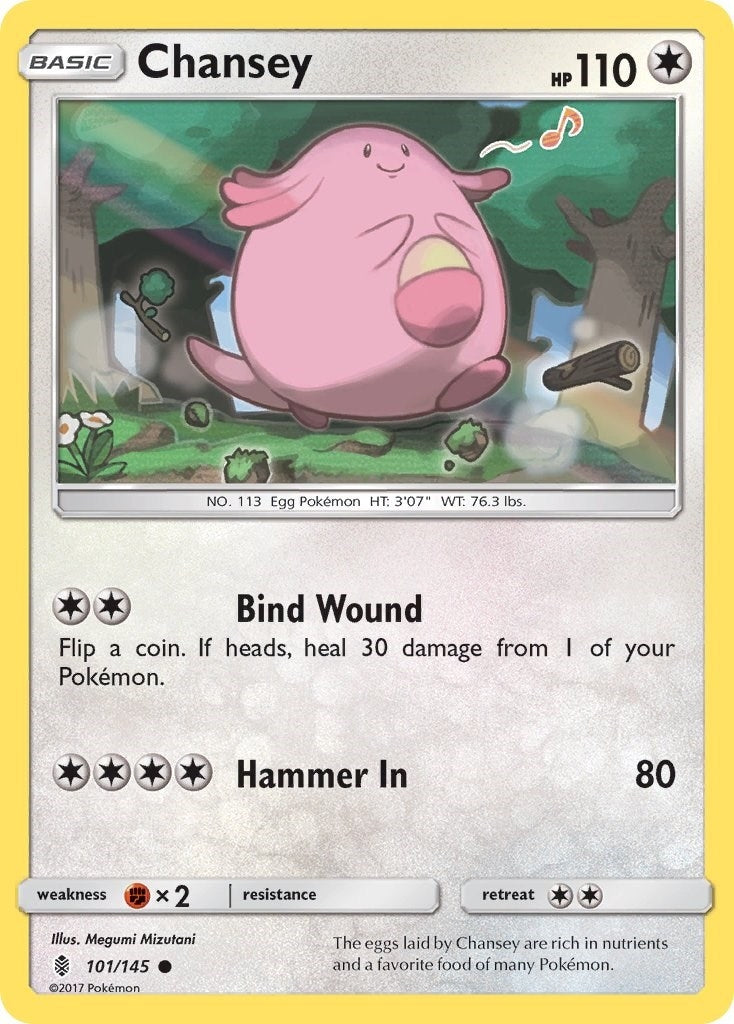 Image for Chansey (101/145) [SM - Guardians Rising] - Pokemon