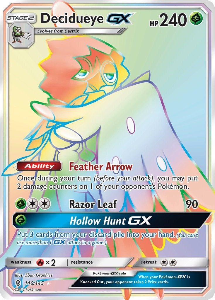 Image for Decidueye GX (Secret) (146/145) [SM - Guardians Rising] - Pokemon