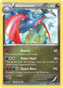 Image for Salamence (057/108) [Deck Exclusives] - Pokemon