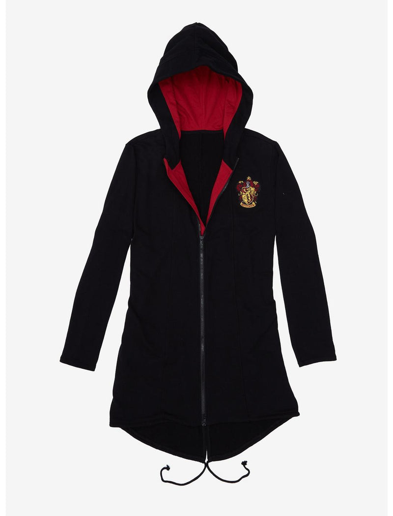 Harry Potter Gryffindor Zip-Up Hoodie Cloak