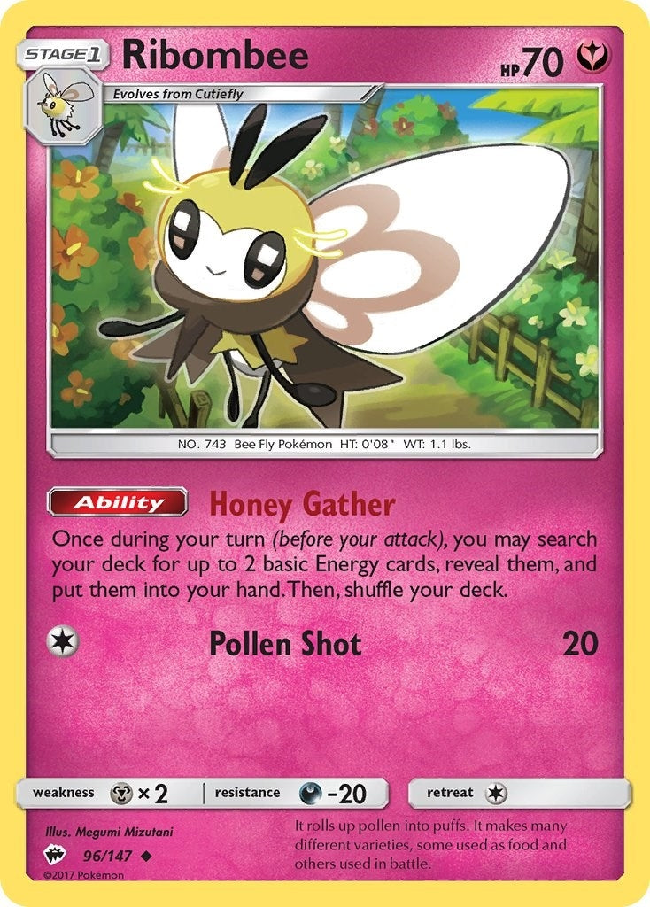 Image for Ribombee (96/147) [SM - Burning Shadows] - Pokemon