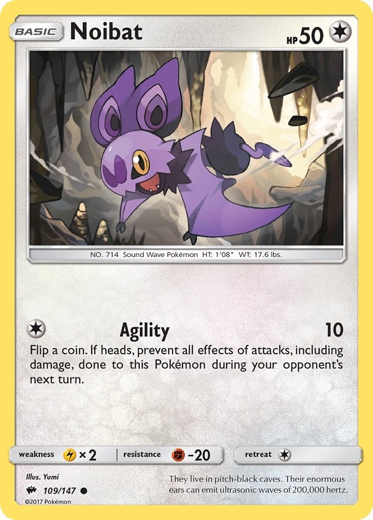 Image for Noibat (109/147) [SM - Burning Shadows] - Pokemon