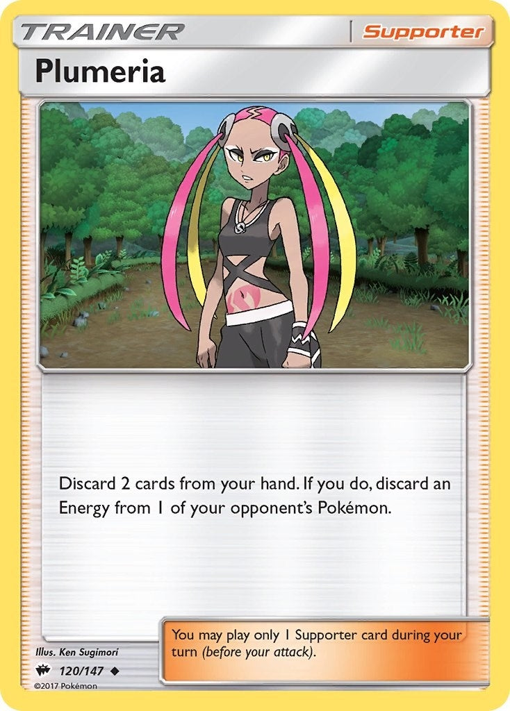 Image for Plumeria (120/147) [SM - Burning Shadows] - Pokemon