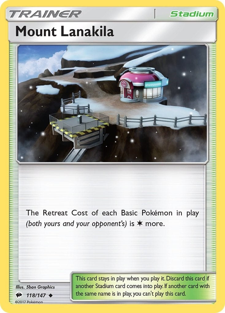 Image for Mount Lanakila (118/147) [SM - Burning Shadows] - Pokemon