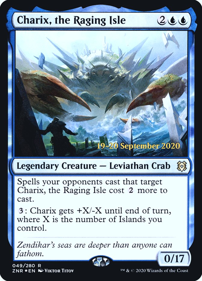 Charix, the Raging Isle (49) [Prerelease Cards]