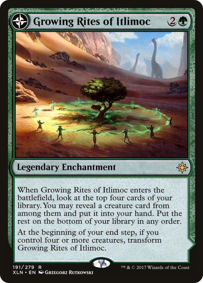 Growing Rites of Itlimoc // Itlimoc, Cradle of the Sun [Ixalan]