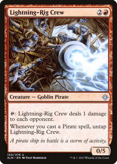 Lightning-Rig Crew (150) (Ixalan)