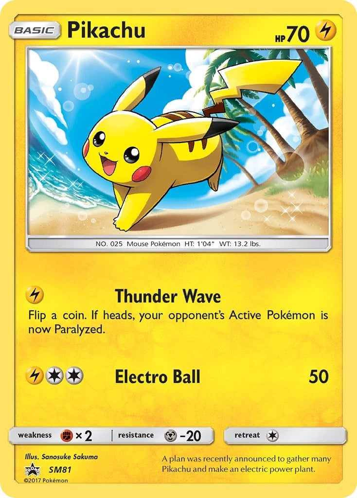 Image for Pikachu - SM81 (SM81) [SM Promos] - Pokemon