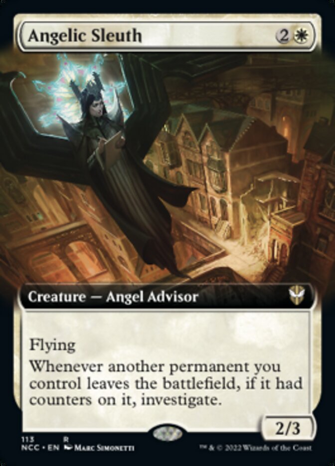 Angelic Sleuth (Extended Art) (113) [Streets of New Capenna]