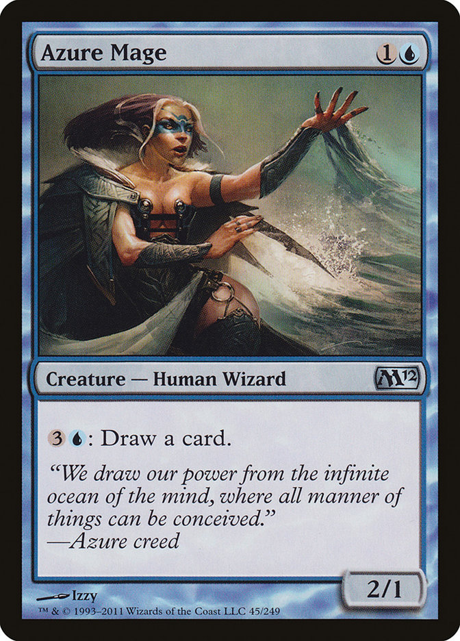 Azure Mage (45) [Magic 2012 (M12)]