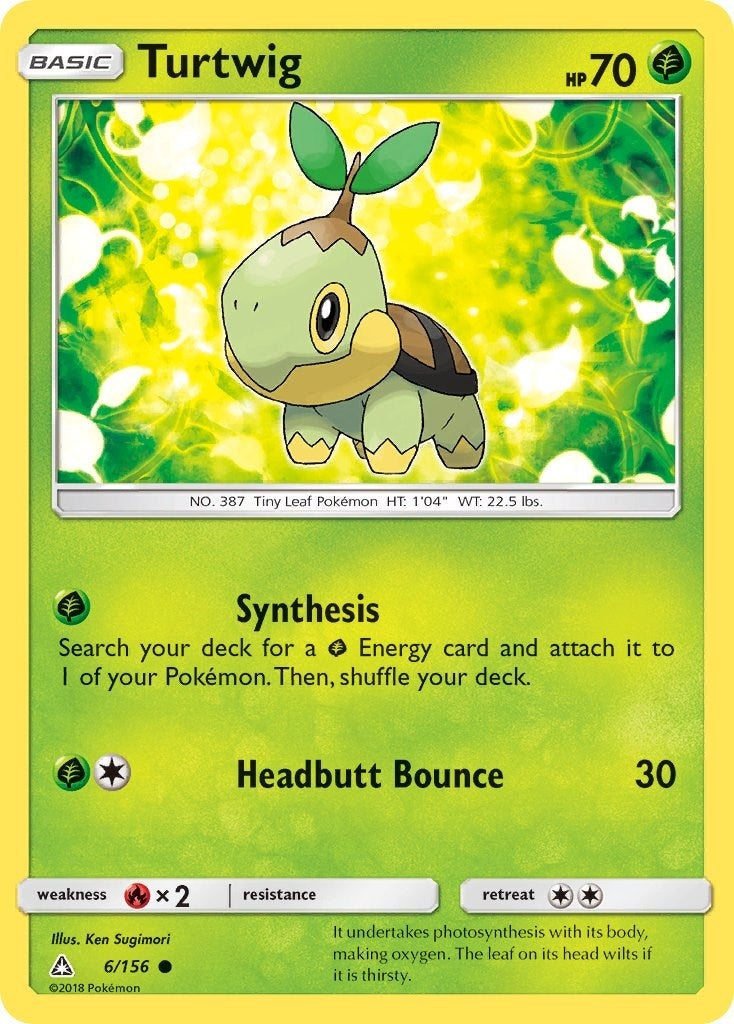 Image for Turtwig (6) (6/156) [SM - Ultra Prism] - Pokemon