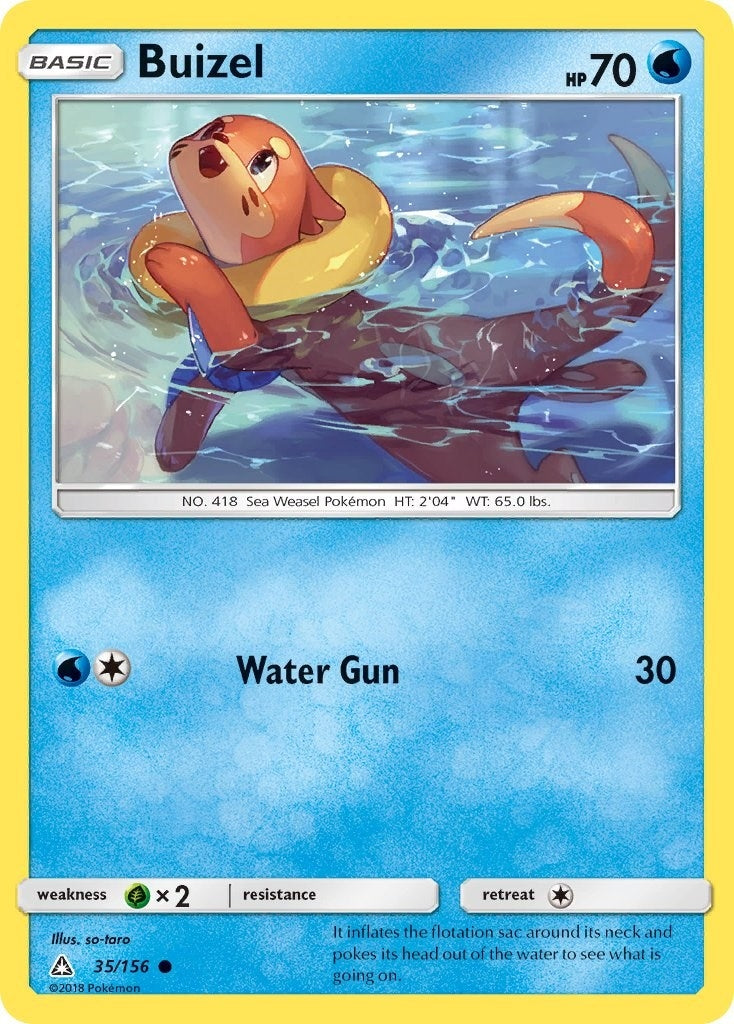 Image for Buizel (35/156) [SM - Ultra Prism] - Pokemon