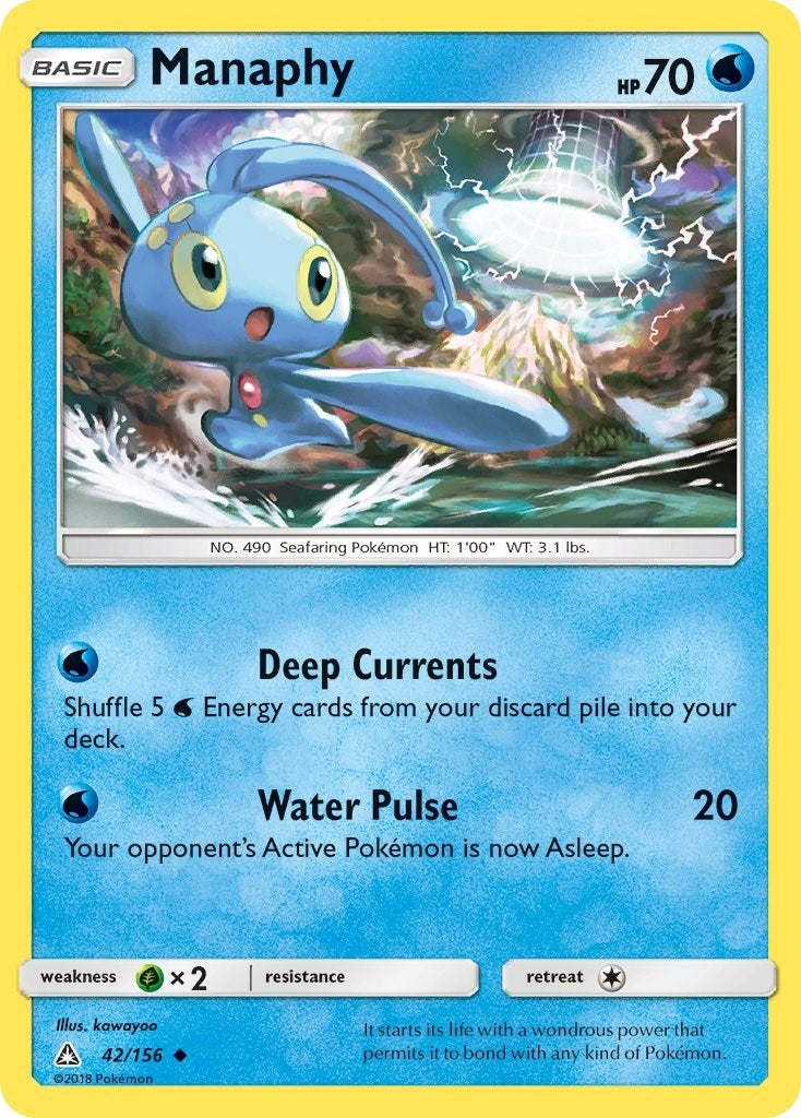 Image for Manaphy (42/156) [SM - Ultra Prism] - Pokemon