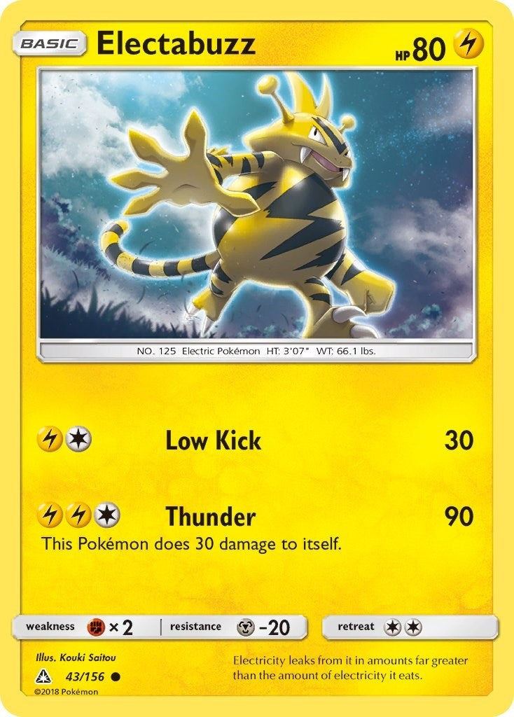 Image for Electabuzz (43/156) [SM - Ultra Prism] - Pokemon