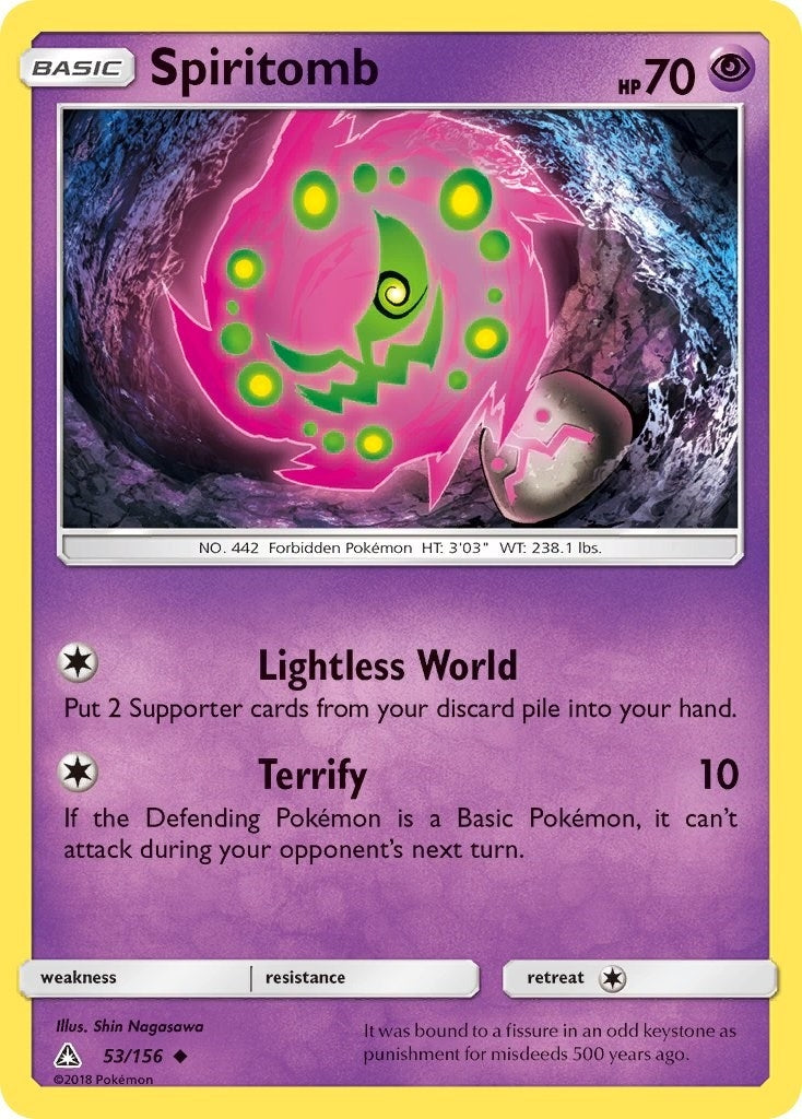 Image for Spiritomb (53/156) [SM - Ultra Prism] - Pokemon