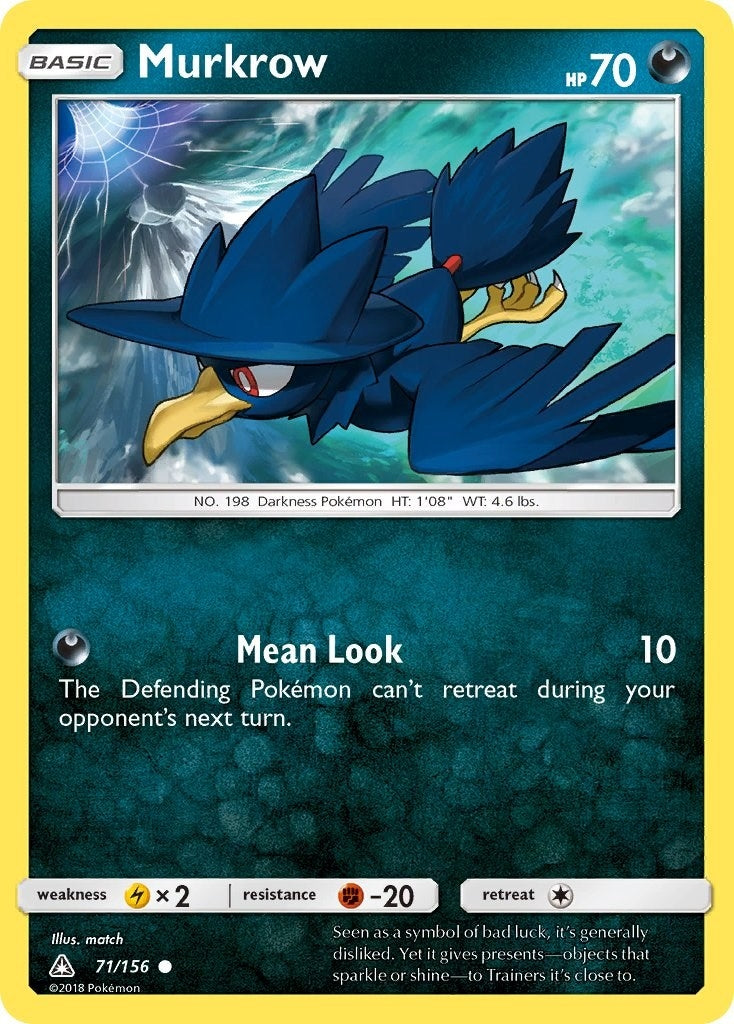 Image for Murkrow (71/156) [SM - Ultra Prism] - Pokemon