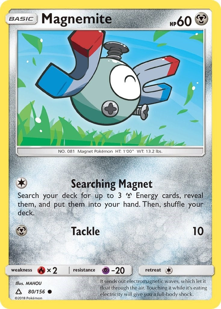 Image for Magnemite (80) (80/156) [SM - Ultra Prism] - Pokemon