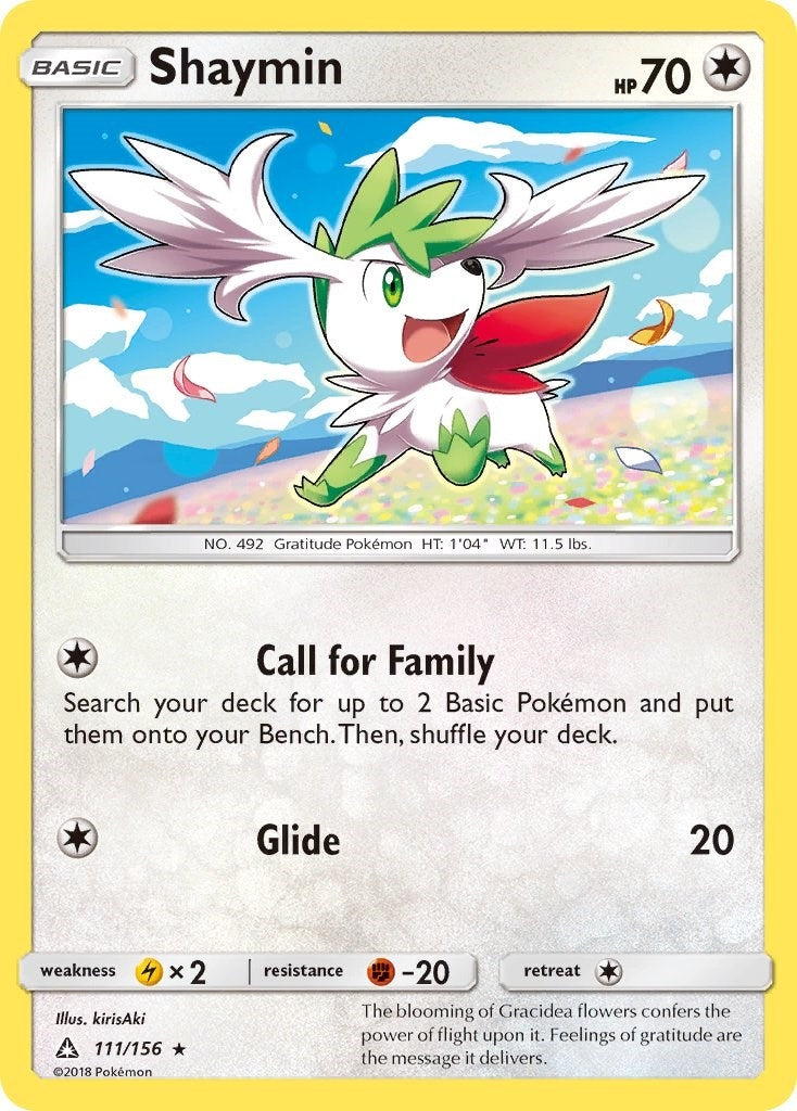 Image for Shaymin (111) (111/156) [SM - Ultra Prism] - Pokemon